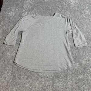 Chicos Zenergy Tunic Top Womens Plus 3 US 16/18 Stretch Cozy Pullover Activewear